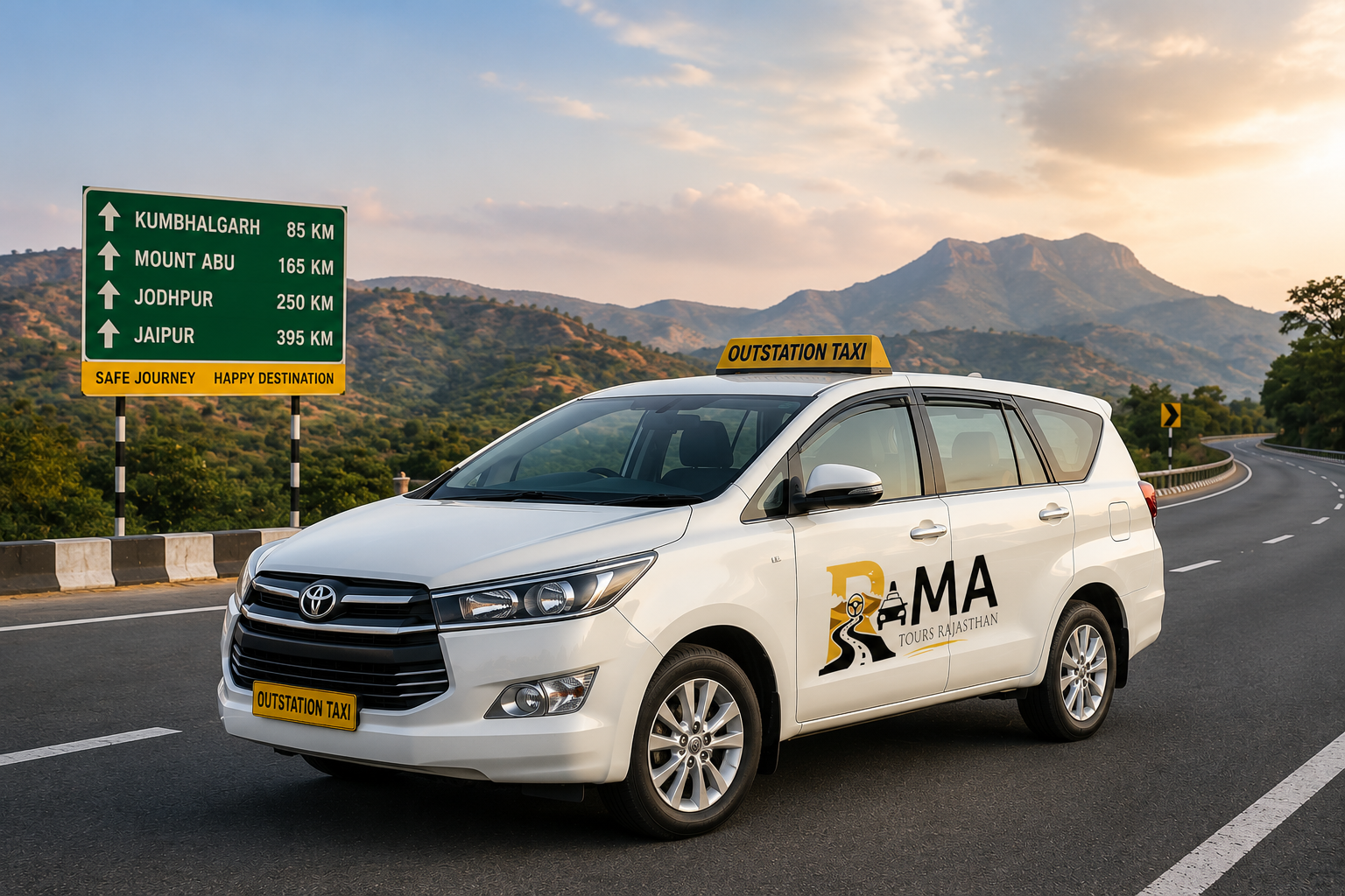 Outstation Taxi Udaipur